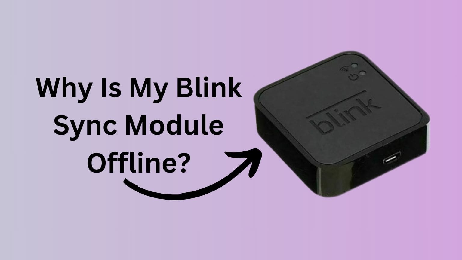 blink sync module offline