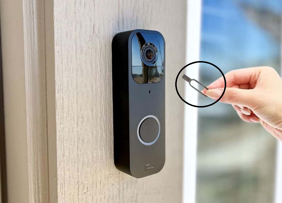 blink video doorbell opening tool