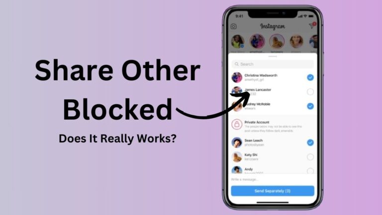 Share Other Blocked On Instagram: Fact Checking✅  & Alternate Method